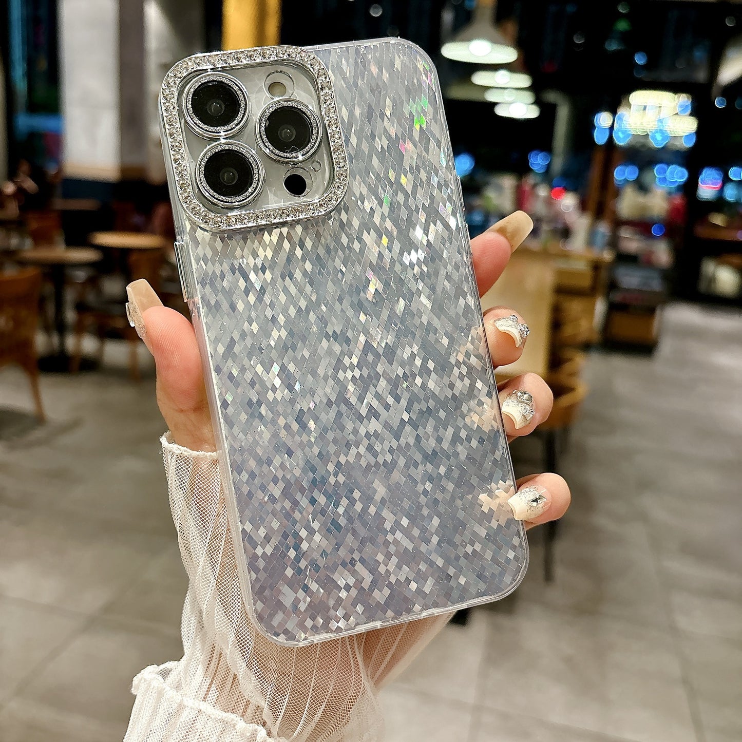 Silver Water Ripple For IPhone's XS - iPhone 14