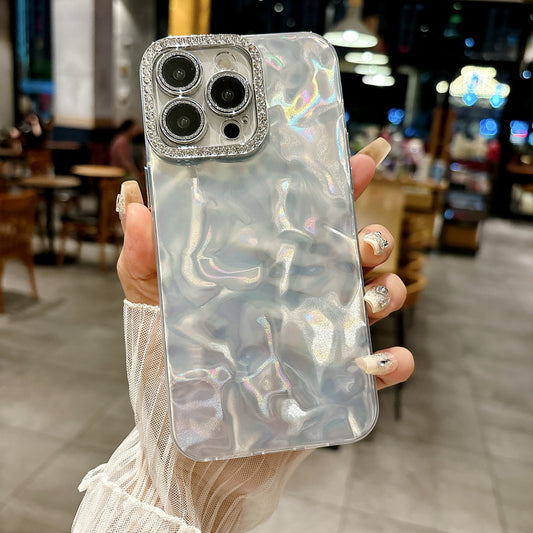 Silver Water Ripple For IPhone's XS - iPhone 14